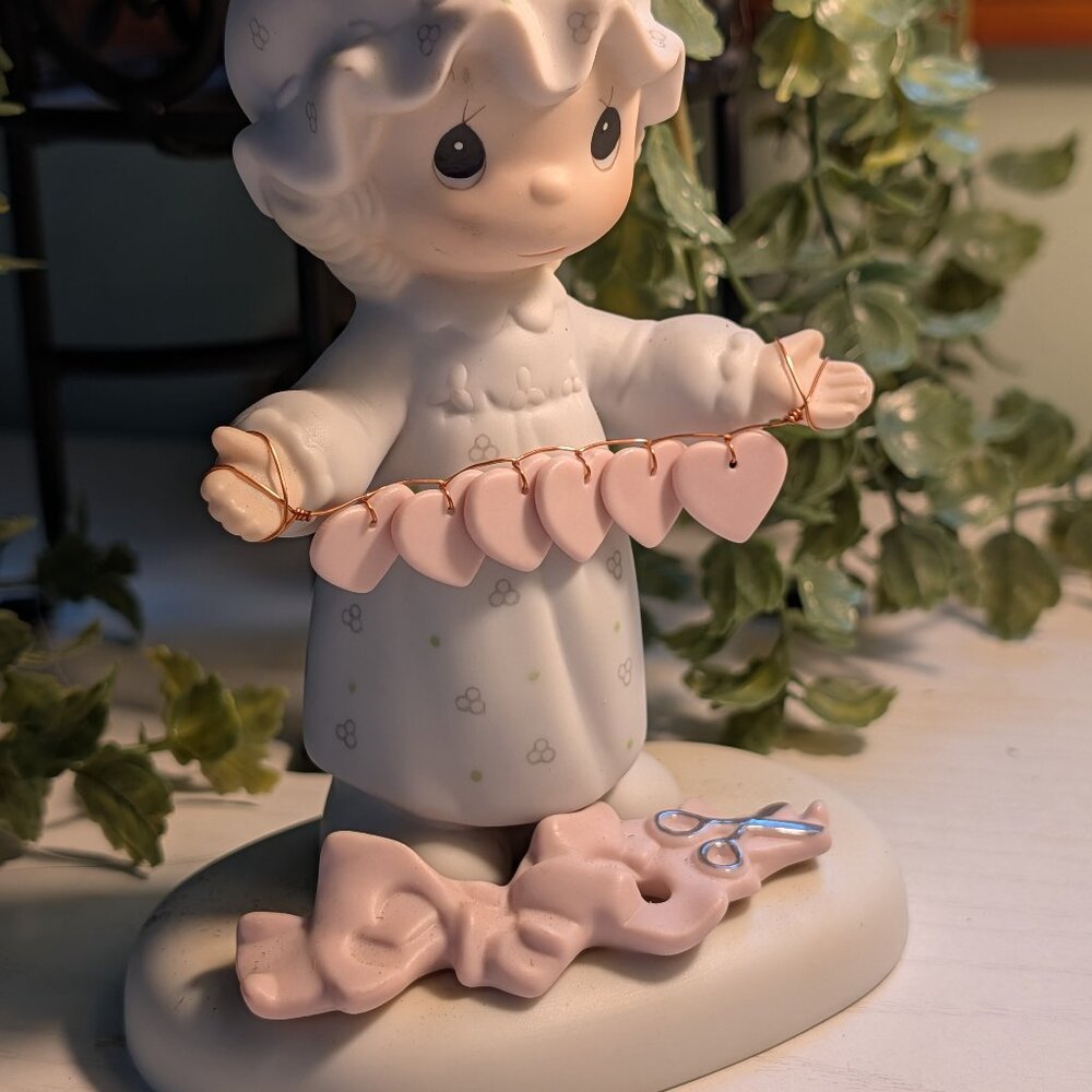 Precious Moments "You have touched so many hearts".  5 1/2 inches - Excellent